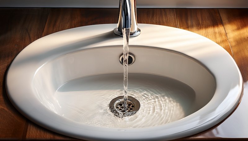 drain clogged slow drain