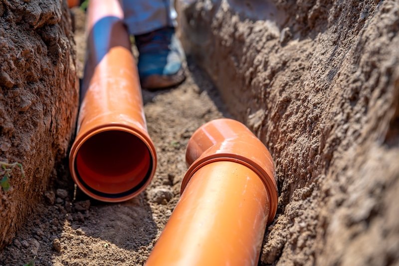 drainage issues examined by a Meridian plumbing company