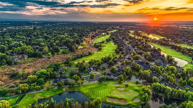 golf course near meridian idaho