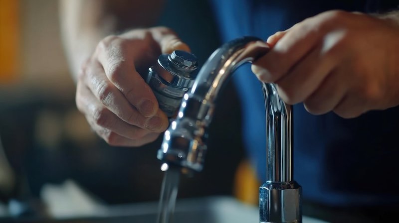 touchless water faucet