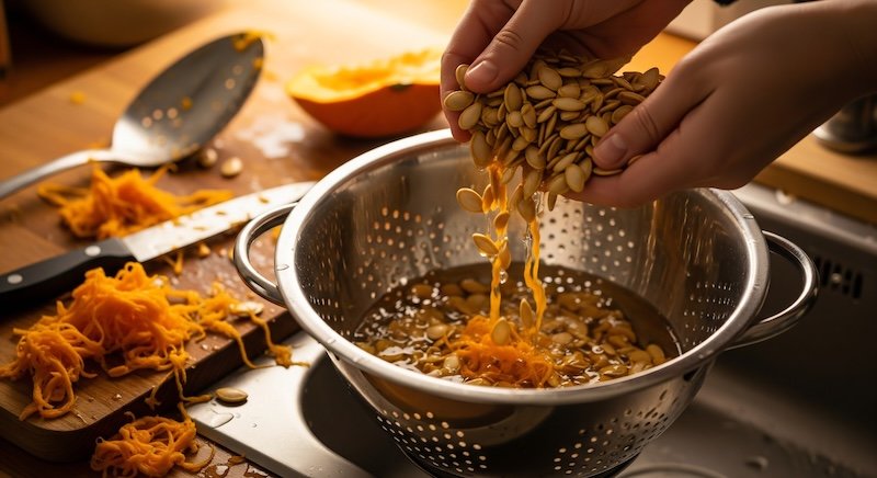 pumpkin seeds thanksgiving drain clogs