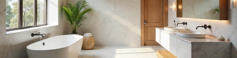 plumbing upgrades in a bathroom