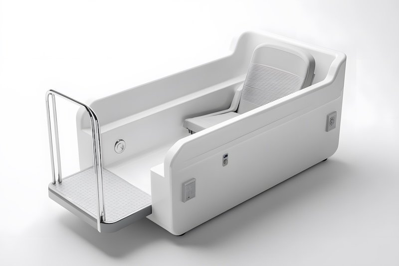 Convenient Accessible Walk-In Bathtub