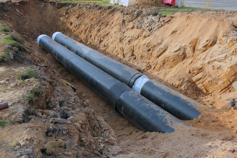 water pipes sewer line replacement